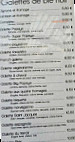La Mandoline Restaurant menu
