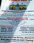 4 Corners Diner menu