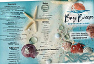 Bay Breeze Restaurant Bar menu