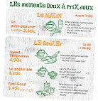 Exki menu