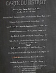 Hotel-Restaurant Le Gardon menu