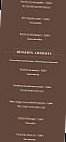 L'auberge D'archamps menu