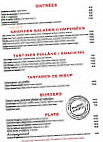 Café Français menu