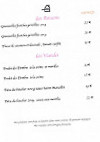 L'oie D'or menu