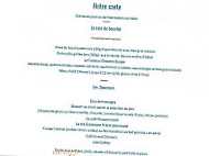 Restaurant Le Chiwee’s Concerts Bar Saint Nazaire Zone De Brais menu