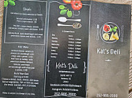 Kat's Deli menu