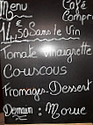 La Francaise menu