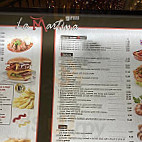 La Martina menu