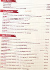 De La Marine menu