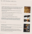 Columbus Cafe & Co Dunkerque Wilson menu