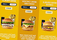 Speed Burger Quimper menu