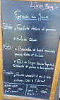 Le Cafe Gamelle menu