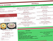 Mama Russo's Homemade Products menu