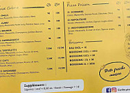 Carlito Pizza menu