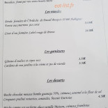 La Gare Aux Saveurs Carte