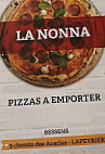 La Nonna menu