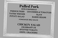 Ranger Grill menu