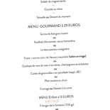 La Fontaine Minérale Carta