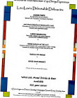 Altitudes At Skyline Lodge menu