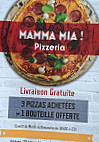 Mamma Mia Pizza menu