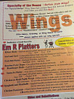 'em R Wings menu