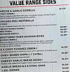 Domino's Pizza Manly West menu