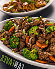 Mongolian Bbq food