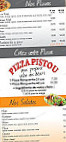 Pizza Pistou menu