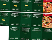 Le Kiosque A Pizzas menu
