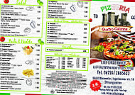Pizzeria Quattro Colonne menu