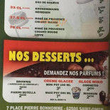 La Pâte à Pizza menu