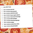 Mod Pizza menu