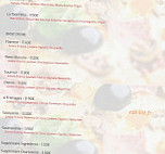 Il Taormina menu