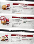 Air Bagels menu