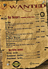 Le Wanted Mohamed menu