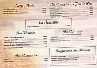 Le Monaco menu