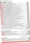 Pizzeria Mona Lisa menu