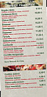 Sorrentino Pizza menu