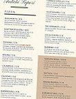Antichi Sapori menu