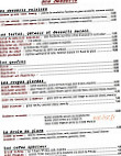 Brasserie La Geromoise menu