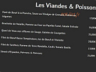 Le Relais Chenonceaux menu