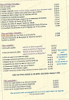 Le Chalet Gourmand menu