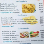 La Terrasse menu