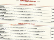 Brasserie L'Europe menu