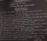 Le Dix Huit Bistrot Gourmand St André menu