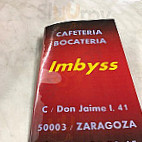 Imbyss 100 Sl. menu