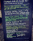 Bomba's Bq menu