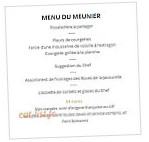 Le Moulin De Lourmarin menu