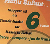 Chez John menu