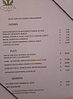 Chaya menu
